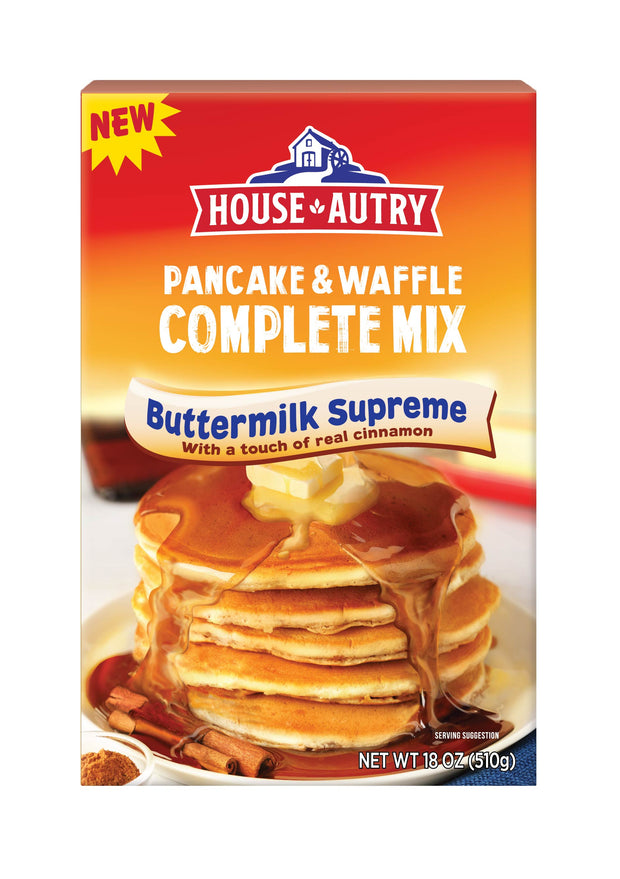 Pancake & Waffle Complete Mix, 18 oz.